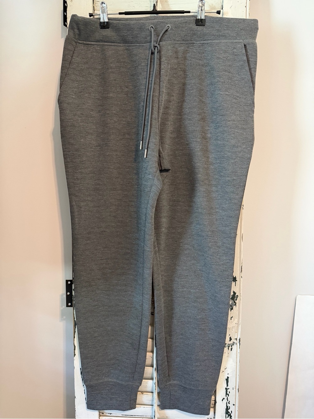 KIT AND ACE Chalet Waffle Elastic Waist Lounge Joggers minimalist Athleisure